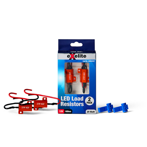 Exelite LED Load Resistors 25W 6 Ohm (2 Pack) LEDRESIST thumbnail