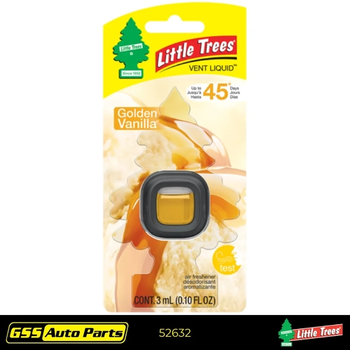 Little Trees Vent Liquid Golden Vanilla 52632 thumbnail