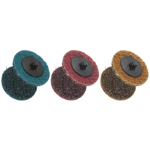 PK Tool Surface Conditioning Sanding Disc & Holder 15pc 50mm Roll Lock PT70700 thumbnail