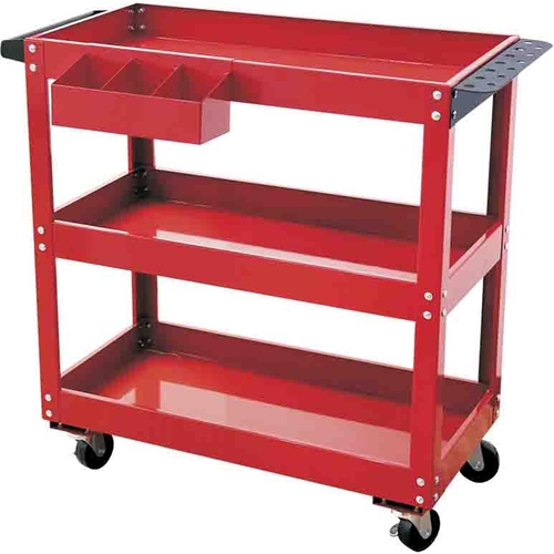PK Tool Steel Trolley With 3 Shelves 100Kg Capacity PT81002 thumbnail