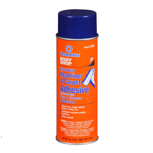 Permatex Heavy Duty Headliner & Carpet Adhesive Aerosol 474G PX27828 thumbnail
