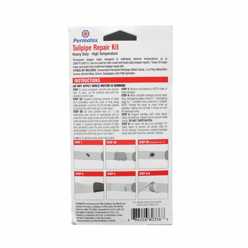 Permatex Heavy Duty Tailpipe Repair Kit PX80336 thumbnail
