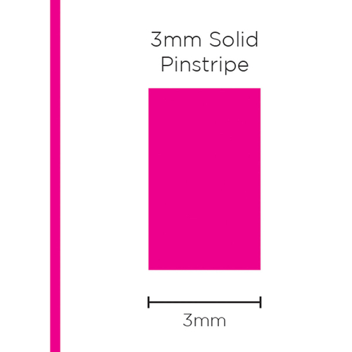 SAAS 3mm Pinstripe Solid Pink 10m SAAS-1111 1111 thumbnail