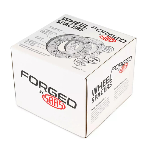 SAAS Forged Hub Centric Wheel Spacers 5x114.3 70.5mm Bore 25mm 2 Pack WS511470525 thumbnail