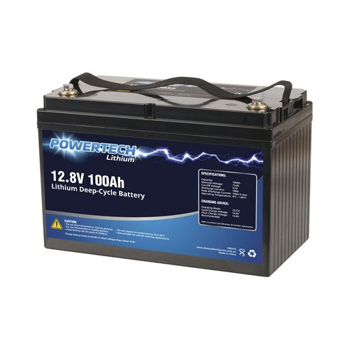 Powertech SB2215 12.8V 100Ah Lithium Deep Cycle Battery thumbnail