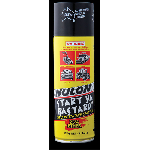Nulon Start Ya Bastard Aerosol Instant Engine Starter 150g SYB150 thumbnail