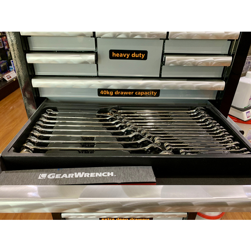 Gearwrench Tool Kit Combo - 245PC Chest + 26" 7 Draw Roller Cabinet thumbnail