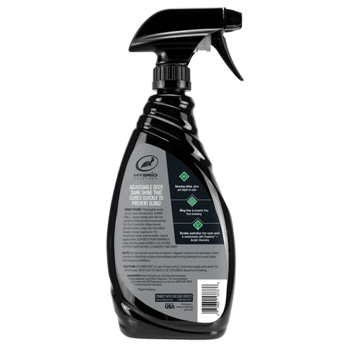Turtlewax Hybrid Solutions Graphene Tyre Shine And Spray Coating 53733 thumbnail
