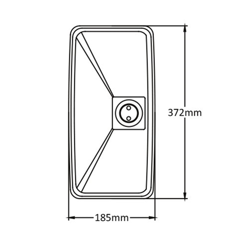 Versus Convex Mirror Head Universal VMC372185 thumbnail
