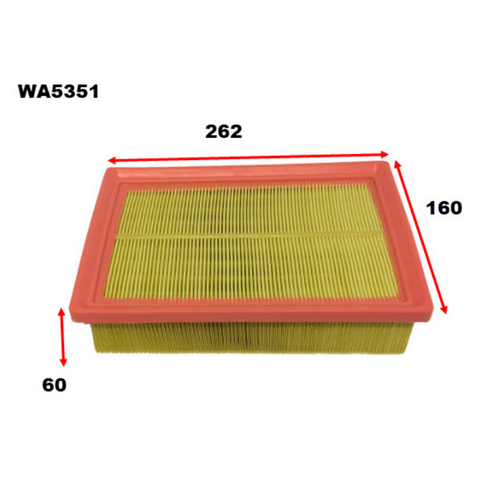 Wesfil Cooper Air Filter WA5351 A1856 thumbnail