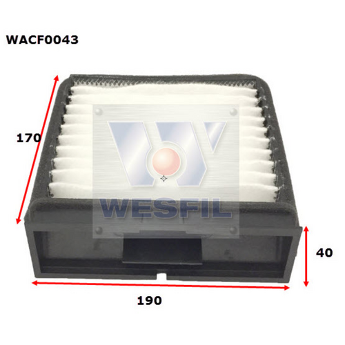 Wesfil Cooper Cabin Filter WACF0043 thumbnail