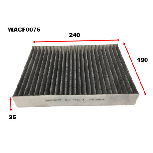 Wesfil Cooper Cabin Filter WACF0075 Rca168p thumbnail