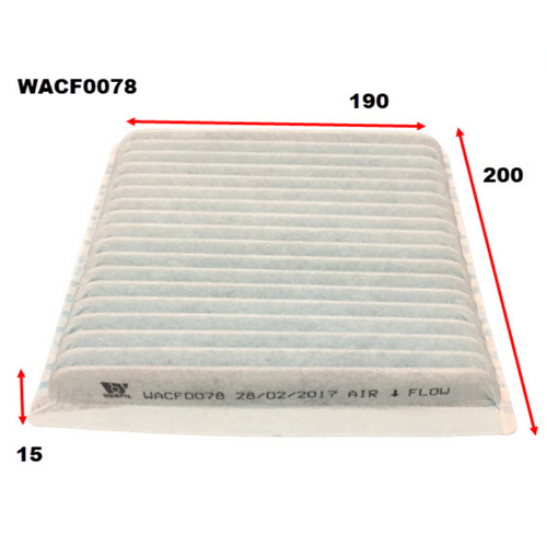 Wesfil Cooper Cabin Filter WACF0078 Rca247p thumbnail