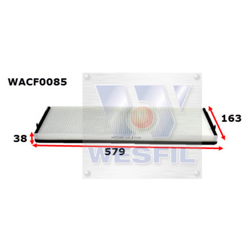 Wesfil Cooper Cabin Filter WACF0085 Rca365p thumbnail
