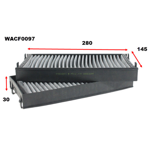 Wesfil Cooper Cabin Filter WACF0097 thumbnail