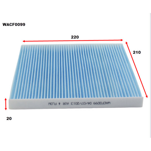 Wesfil Cooper Cabin Filter WACF0099 Rca399p thumbnail