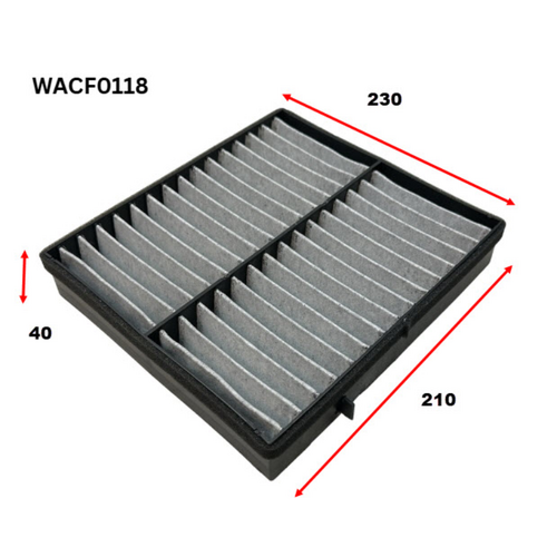 Wesfil Cooper Cabin Filter WACF0118 Rca253p thumbnail