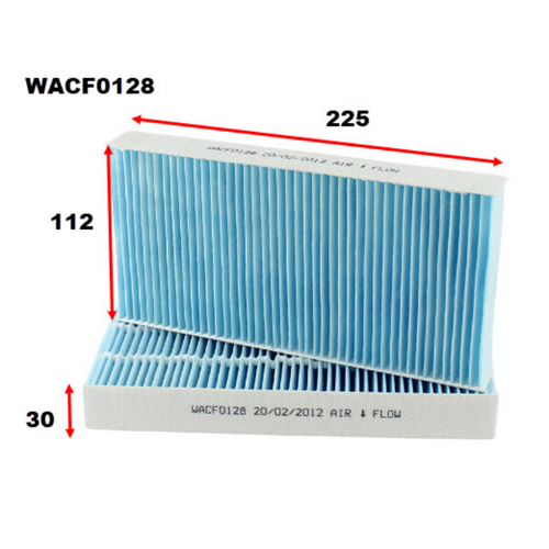 Wesfil Cooper Cabin Filter WACF0128 Rca150p thumbnail