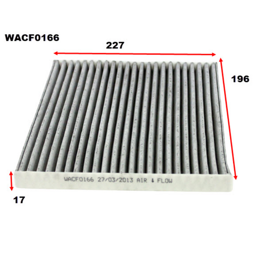Wesfil Cooper Cabin Filter WACF0166 Rca310p thumbnail