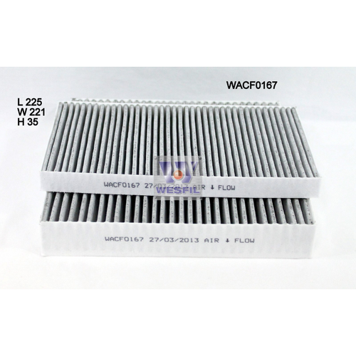 Wesfil Cooper Cabin Filter WACF0167 RCA419C thumbnail