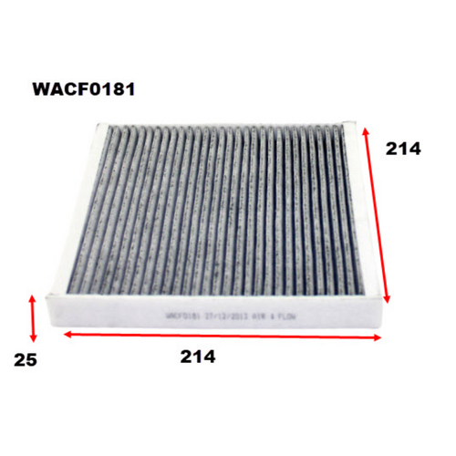 Wesfil Cooper Cabin Filter WACF0181 thumbnail