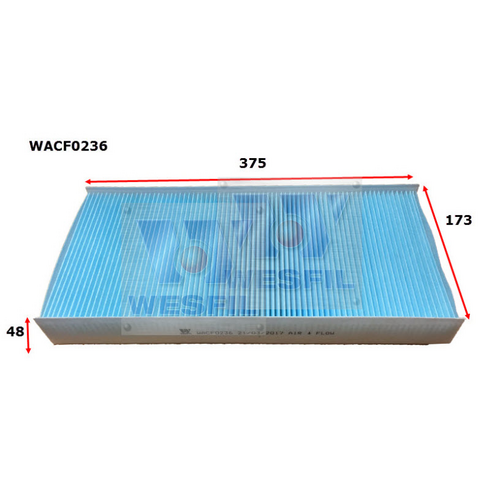 Wesfil Cooper Cabin Filter WACF0236 thumbnail