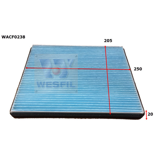 Wesfil Cooper Cabin Filter WACF0238 thumbnail