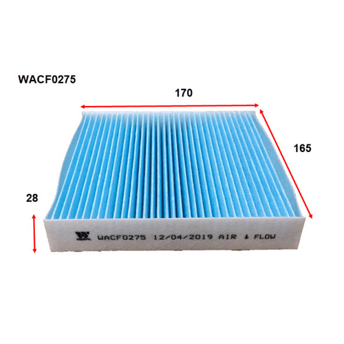 Wesfil Cooper Cabin Filter WACF0275 Rca403p thumbnail