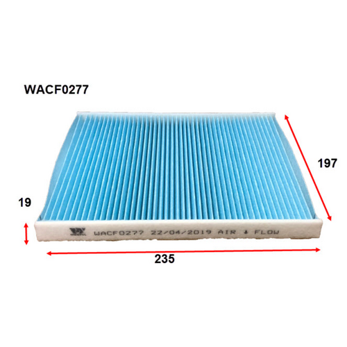 Wesfil Cooper Cabin Filter WACF0277 RCA431M thumbnail