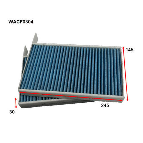 Wesfil Cooper Cabin Filter WACF0304 Rca417ms thumbnail