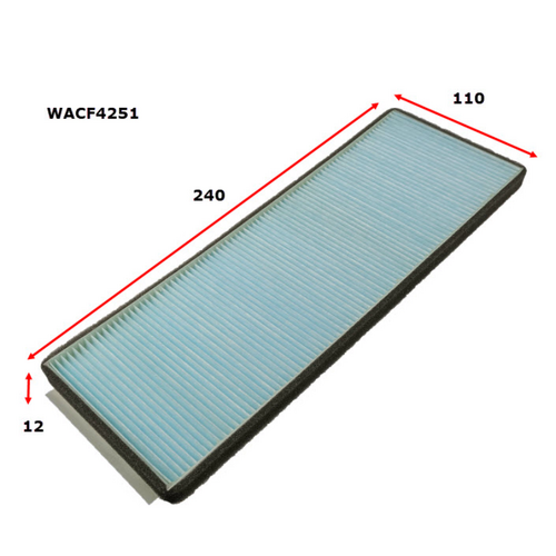 Wesfil Cooper Cabin Filter WACF4251 RCA154P thumbnail