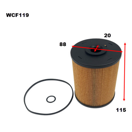 Wesfil Cooper Diesel Fuel Filter WCF119 R2693P thumbnail