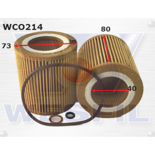 Wesfil Cooper Engine Oil Filter WCO214 thumbnail