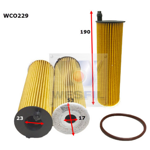 Wesfil Cooper Engine Oil Filter WCO229 R2875P thumbnail