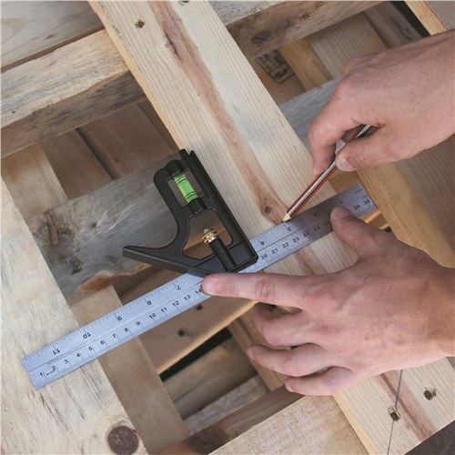 Toledo Combination Square Set 300mm 322210 322210 thumbnail