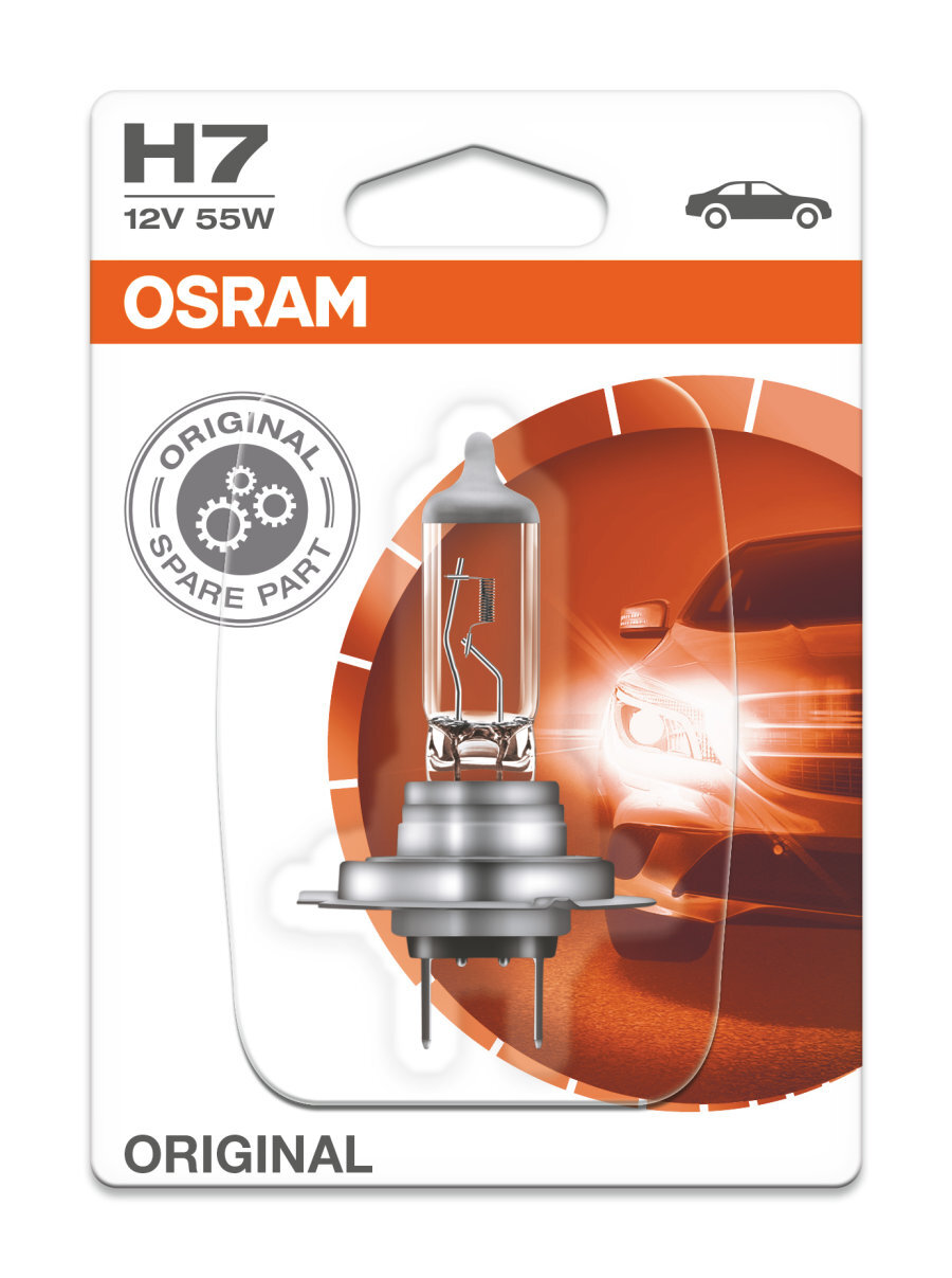 Osram 55w h7 12v bulb deals