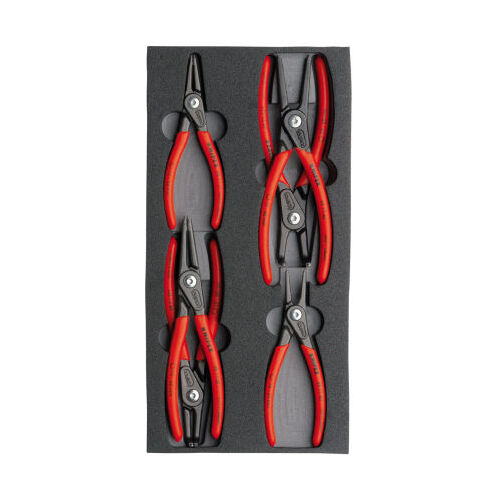 Knipex Precision Circlip Foam Tray 6pc 002001V02