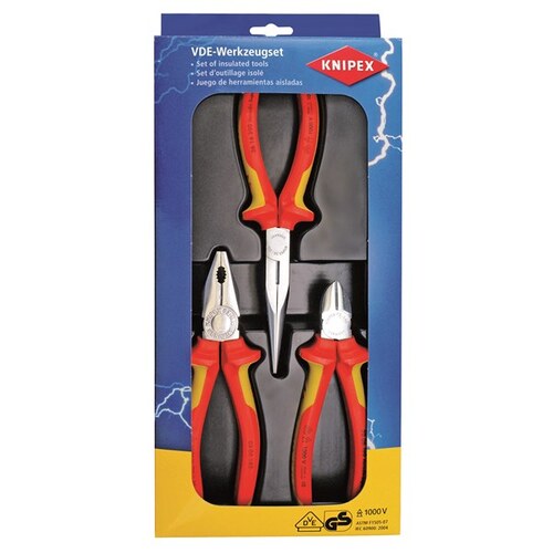 Knipex Knipex 1000v Plier Set 002012