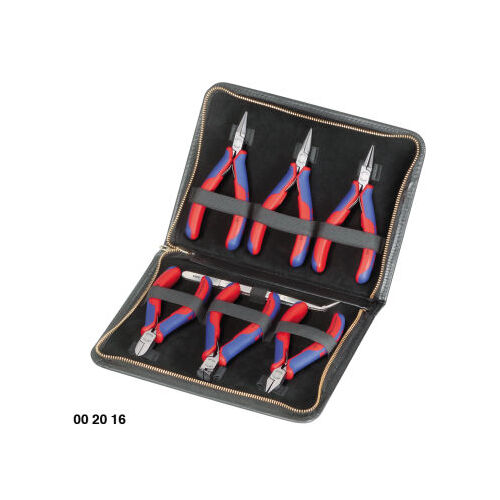 Knipex Electronics Pliers Set 6 Pc 002016