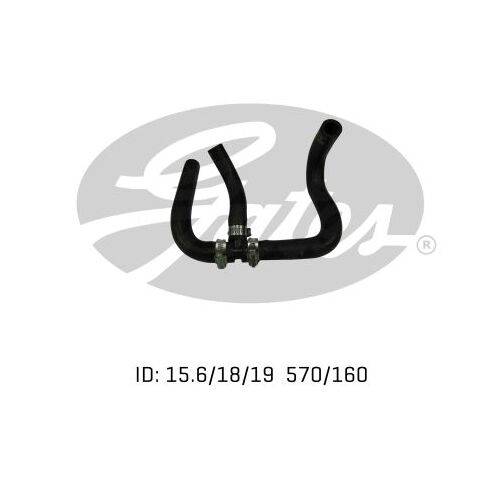 Gates Heater Hose 02-1553