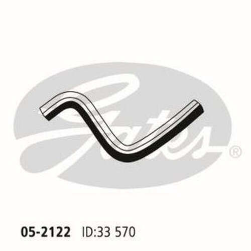Gates Upper Radiator Hose 05-2122