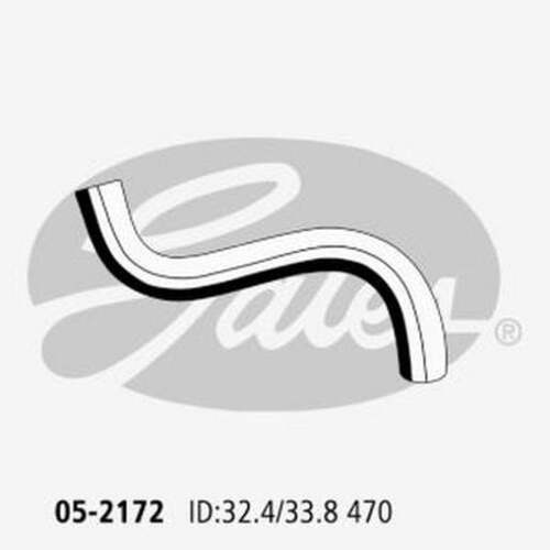 Gates Upper Radiator Hose CH5472 05-2172