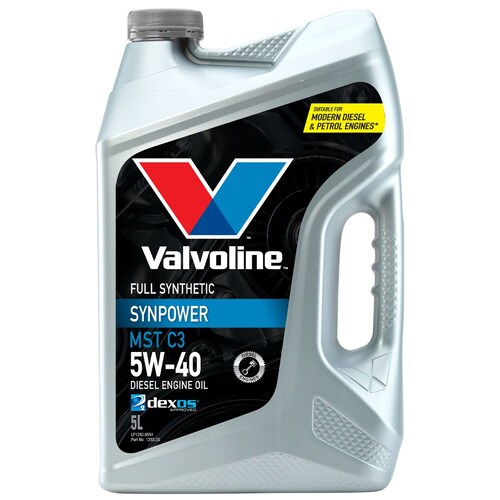 Valvoline SynPower MST 5W-40 Engine Oil - 5L