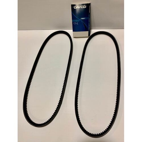 Dayco V Belt Matched Pair 13A1000M 13A1000M