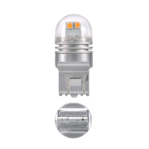 Narva 12V T20 W21W Wedge Led Globes 2700K Twin Pack Pair 18230BL