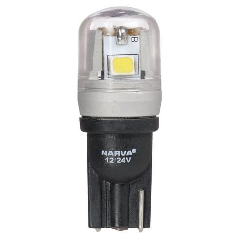 Narva 12/24V T10 Wedge LED Globes Twin Pack - 18242BL