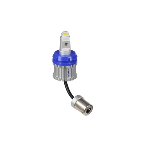 Narva 12/24V P21W Ba15S High Power LED Reverse Globes Twin Pack - 18280BL