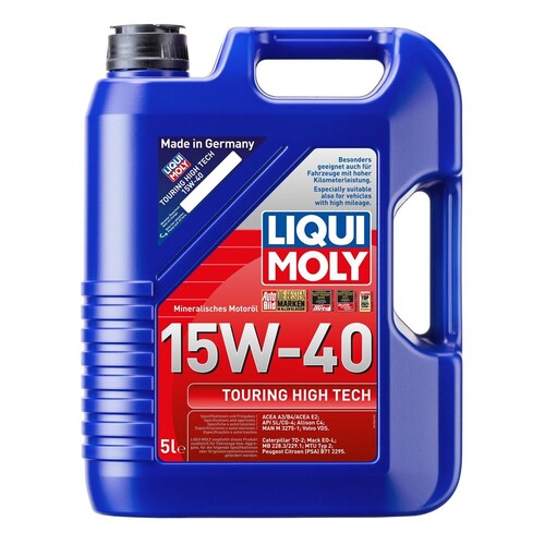 Liqui Moly Touring High Tech 15W-40 Engine Oil - 5L (1862)