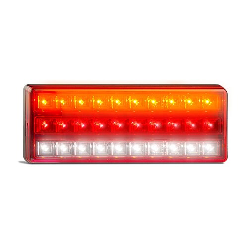 LED Auto Lamps Rear 12/24V Combination Lamp - Stop, Tail, Indicator & Reverse (275ARWM)