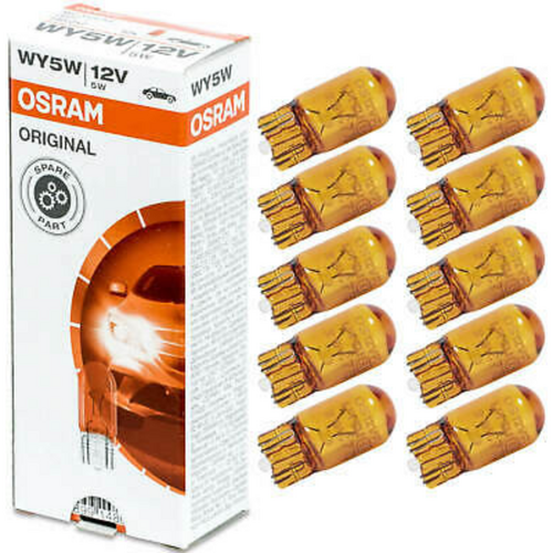 Osram Wedge Globes (Box of 10) W2.1x9.5d 12V 5W 2827NA